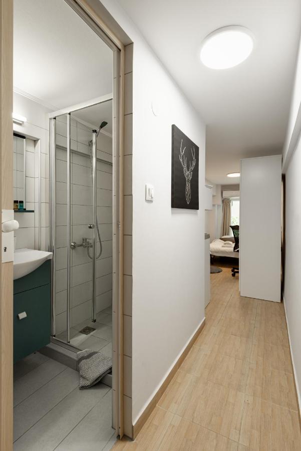 Ferienwohnung Downtown Studio Thessaloniki Exterior foto